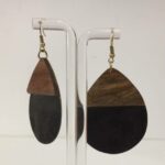 Pendientes tonos marrones